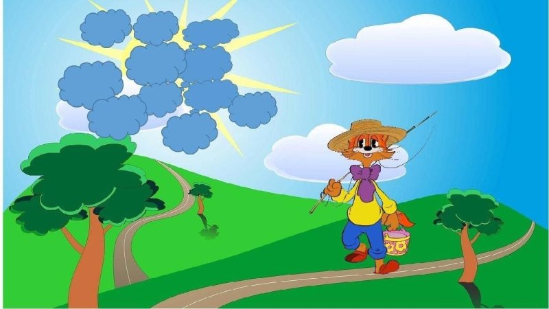 Рисунок к песне дорога добра