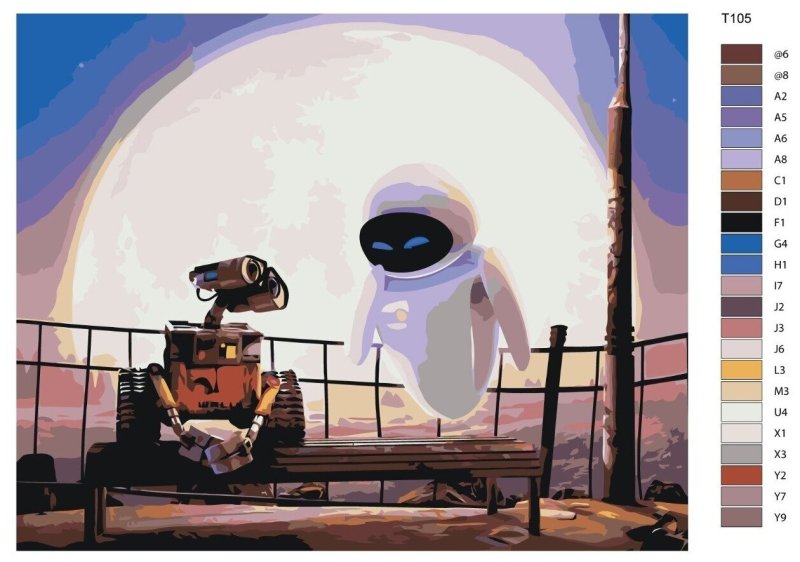 Валли и ева