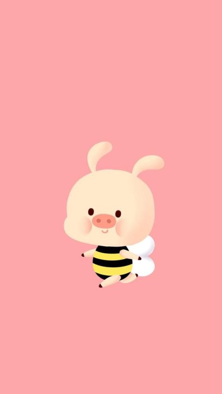 Свинка на заставку телефона