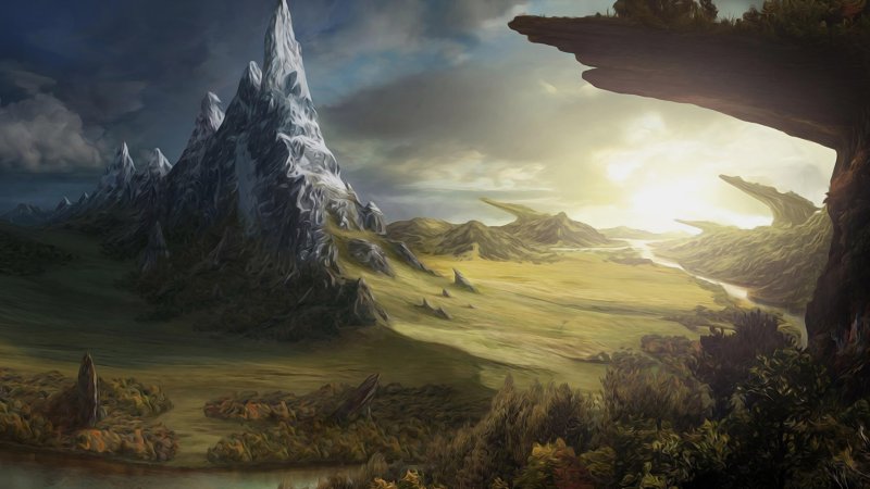 Фэнтези пейзажи