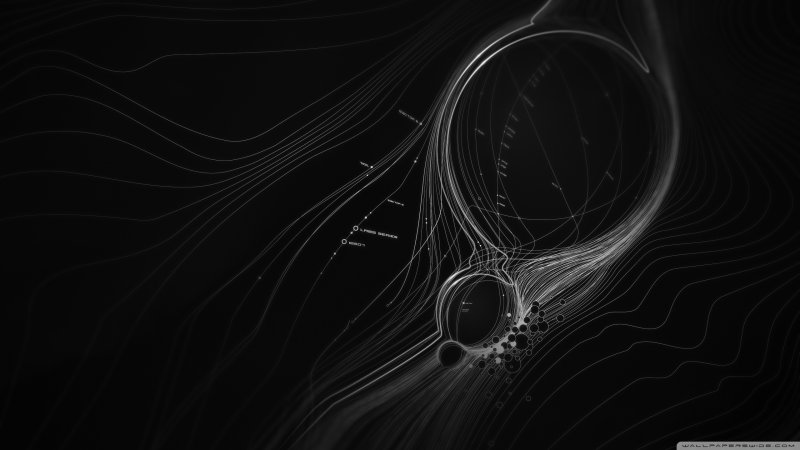 Черный фон абстракция