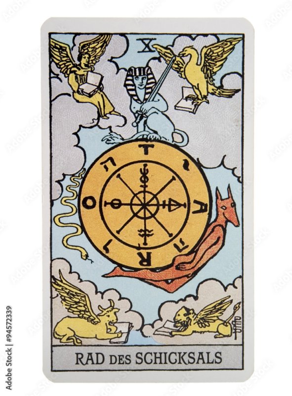 Таро 10 Аркан Фортуна Уэйта