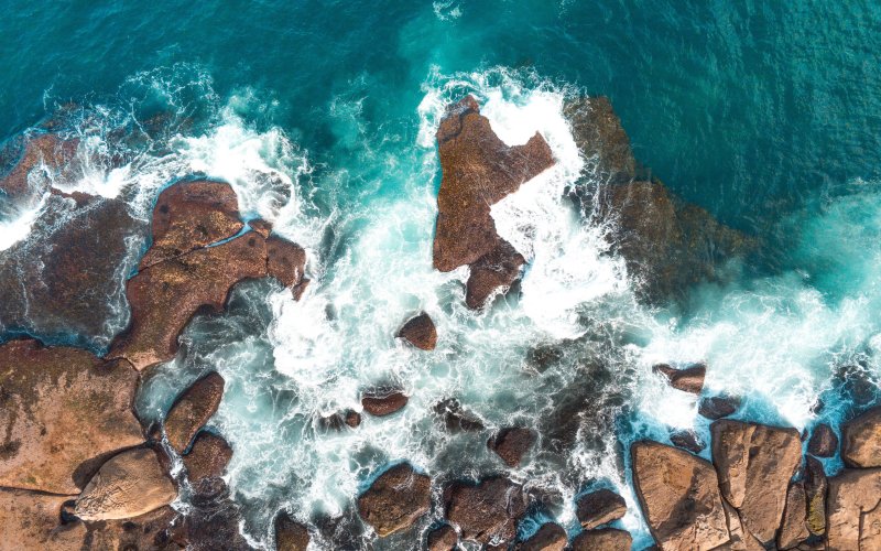 Океан и горы