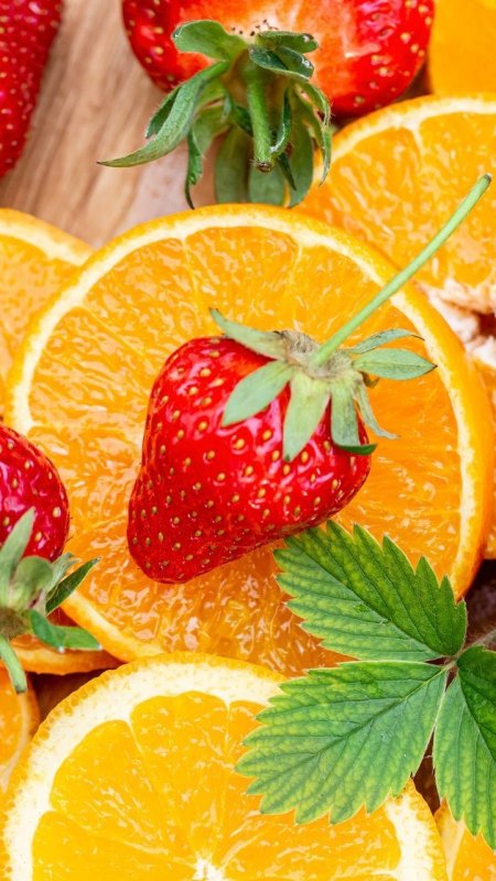 Клубника обои