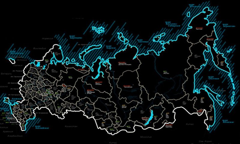 Карта России