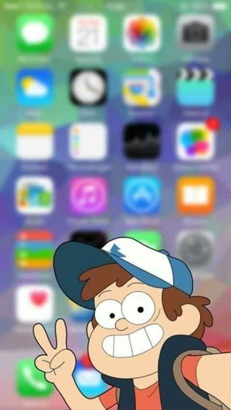 Гравити Фолз заставка на телефон