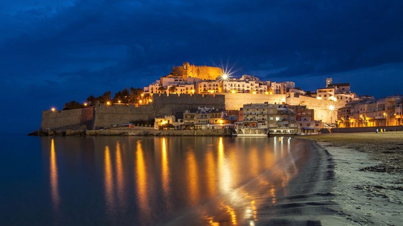 Вечерняя Валенсия Испания