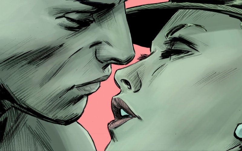 Поцелуй арт