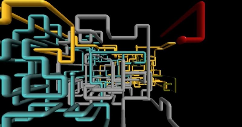 Трубопровод 3д