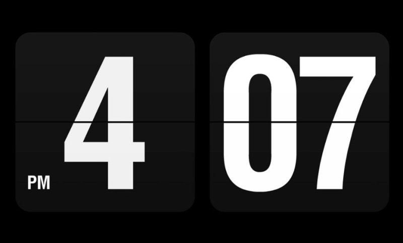 Fliqlo Flip Clock
