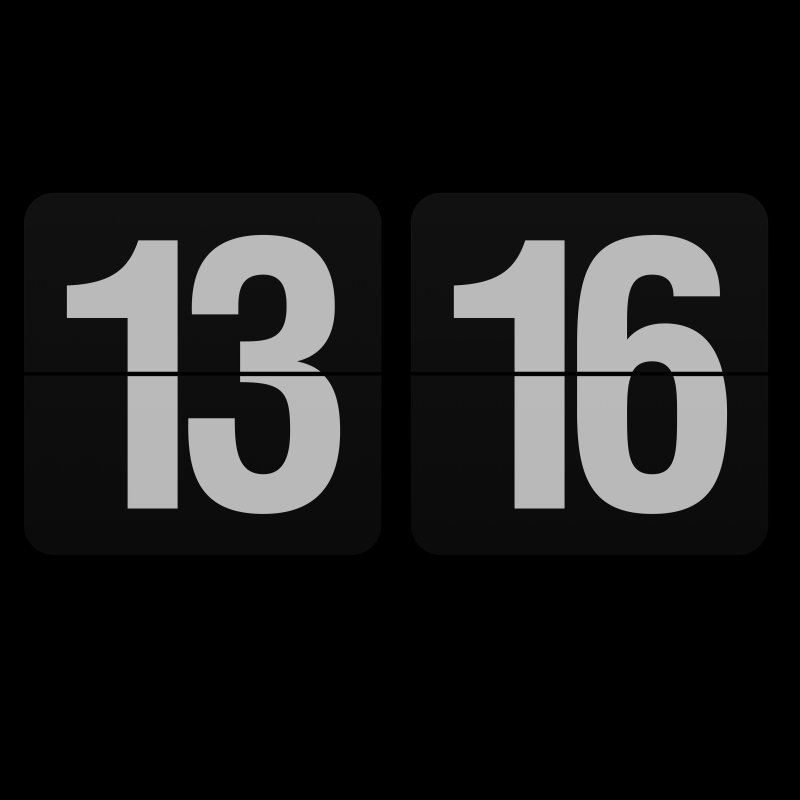 Виджет часы на рабочий стол