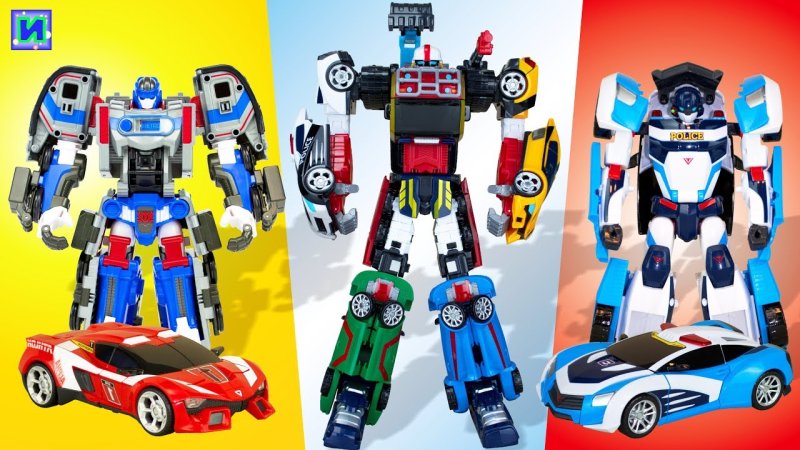 Робот трансформер магма 6