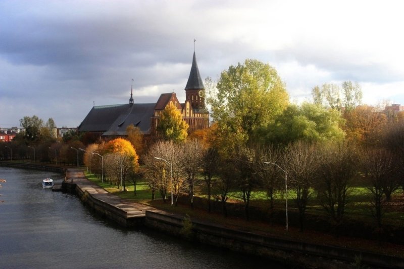 Кафедральный собор осенью Калининград