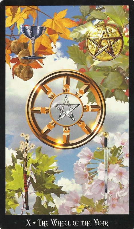 Карта Таро колесо фортуны