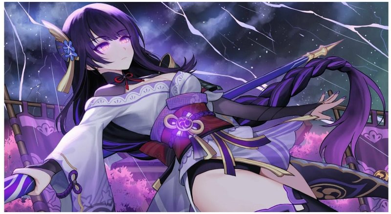 Баал Геншин Импакт сёгун Райден