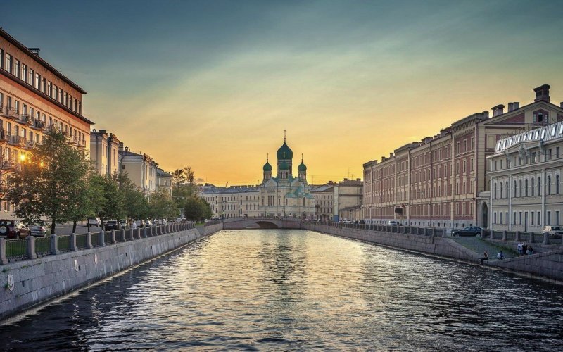 Река Нева в Санкт-Петербурге