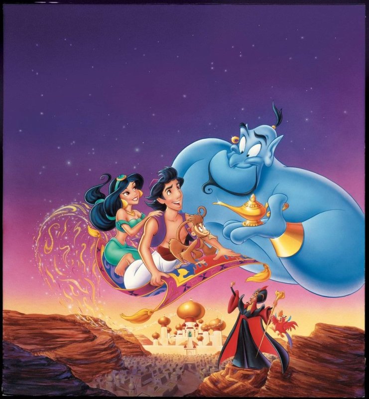 Аладдин мультфильм Дисней