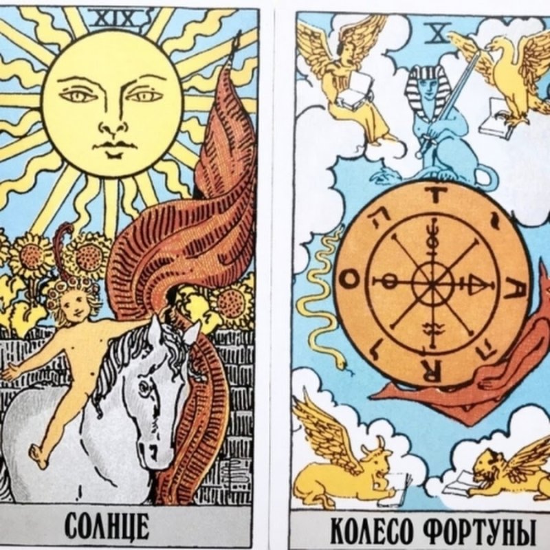 Колесо фортуны Райдер Уэйт