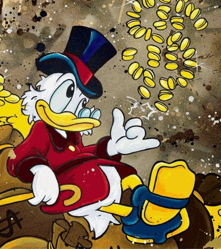 Скрудж макдак картина