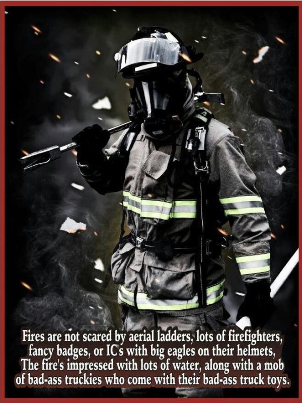 Крутой пожарный