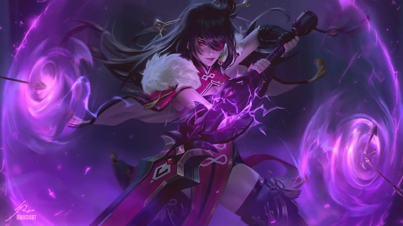 Бэй ДОУ Геншин арт