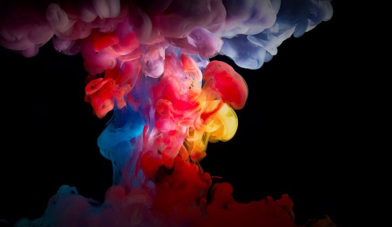 Красивый дым