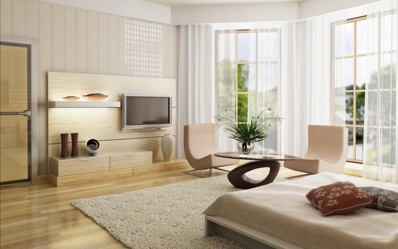 Интерьер гостиной