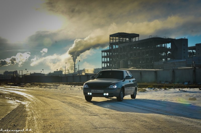 Приора на обои