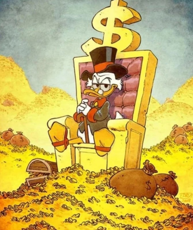 Скрудж макдак в хранилище