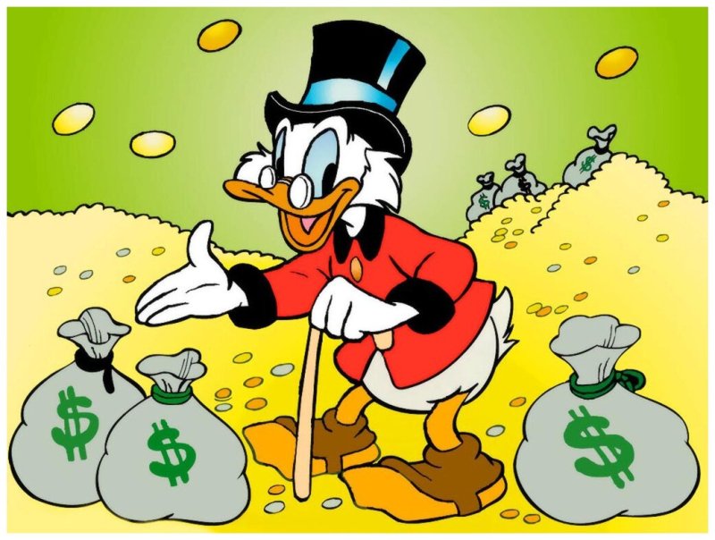 Дональд дак и Скрудж