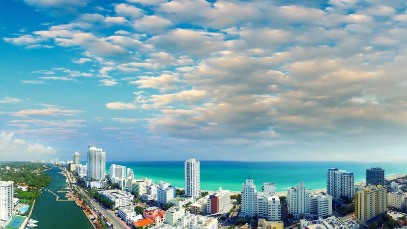 Панорама Майами Бич