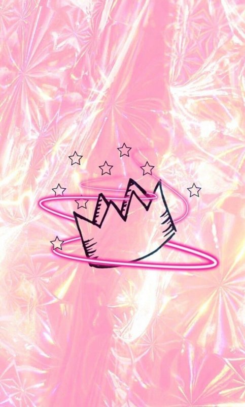 Розовые обои для девочек