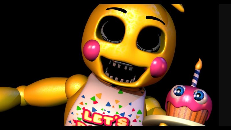 ФНАФ 2 той чика без клюва