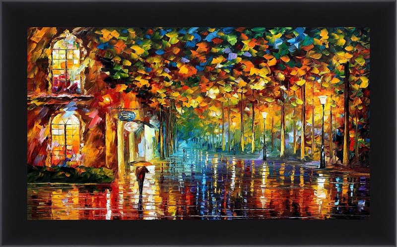 Леонид Афремов картины осень