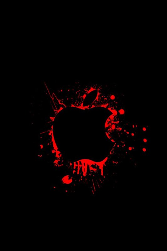 Чёрный фон на телефон