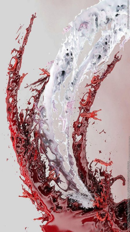 Брызги красок Эстетика