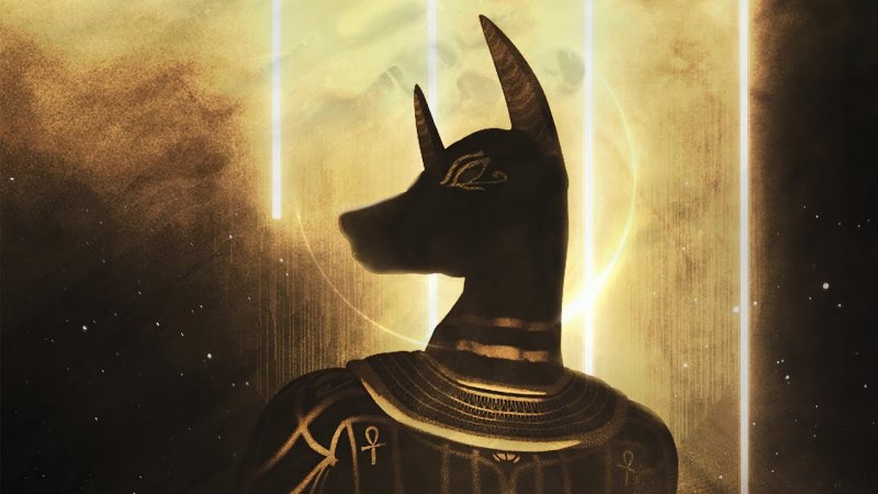 Анубис Бог Египта арт