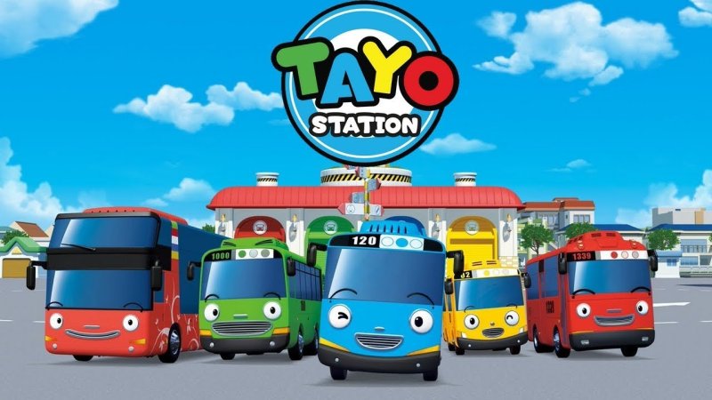 Герои мультика Тайо