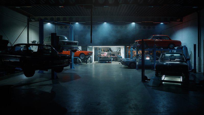 Красивый фон автосервис