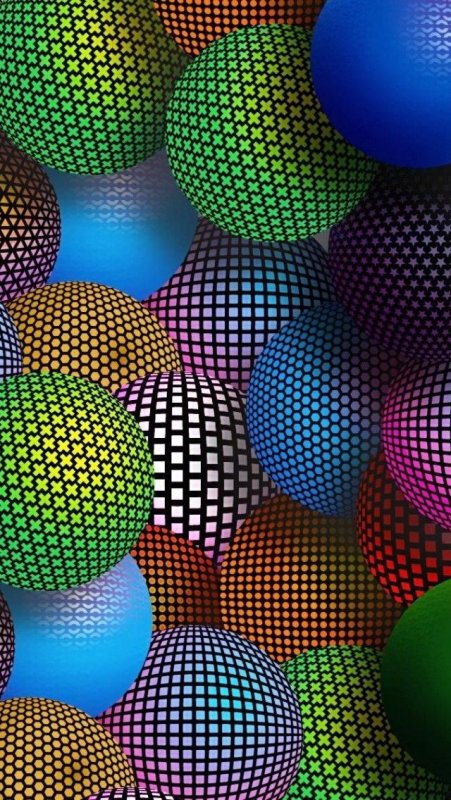Объёмные обои на телефон