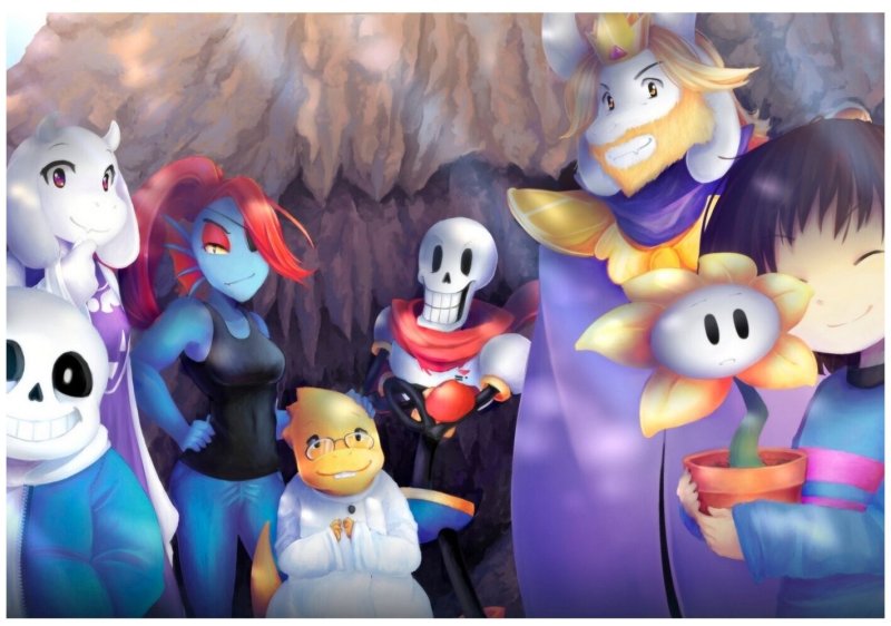 Андертейл картинки из игры