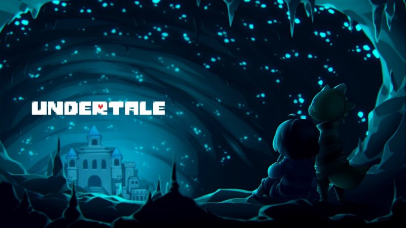 Undertale Вотерфолл статуя