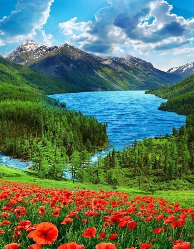 Красивые пейзажи природы