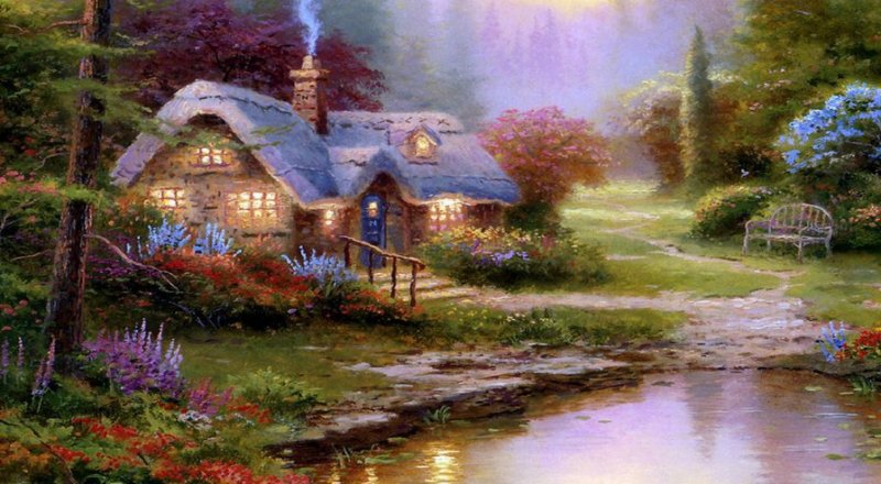 Томас Кинкейд картины