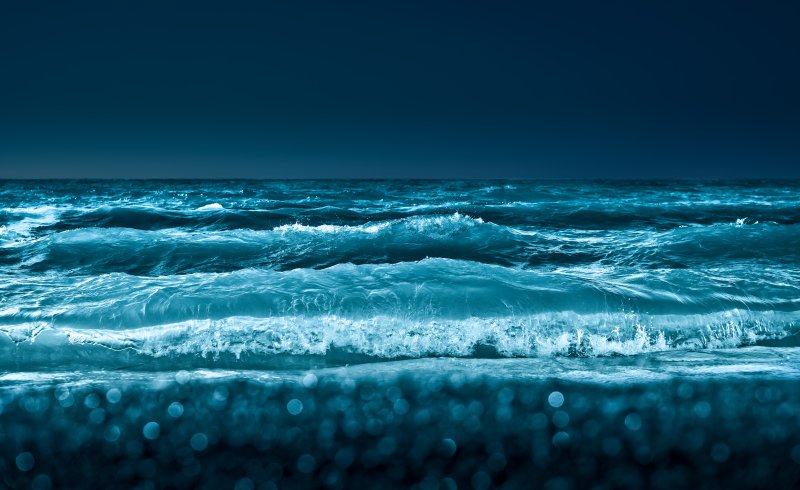 Ночное море