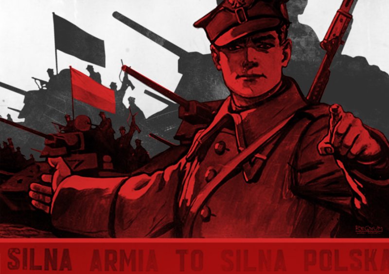 Солдат РККА красный арт