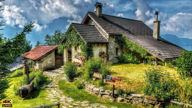 Деревенский домик