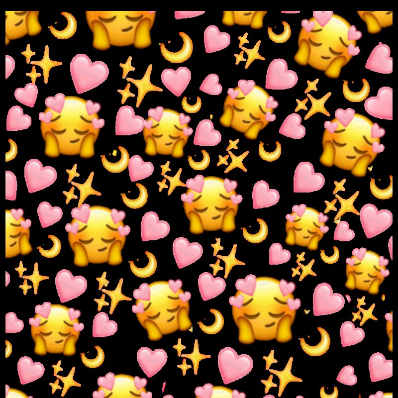 Смайлики много