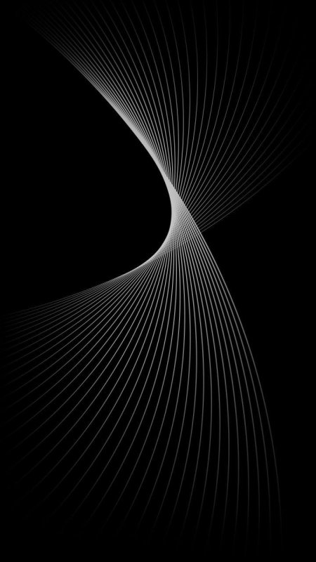 Чёрная заставка на телефон