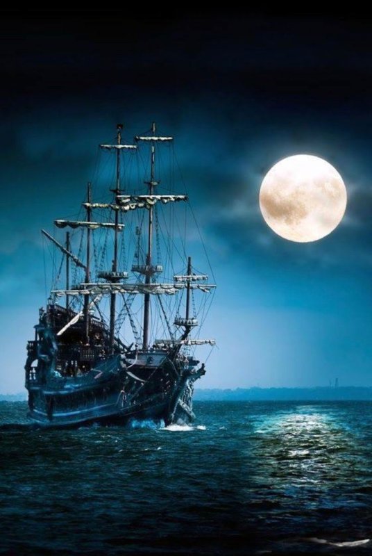 Корабль "Летучий голландец"